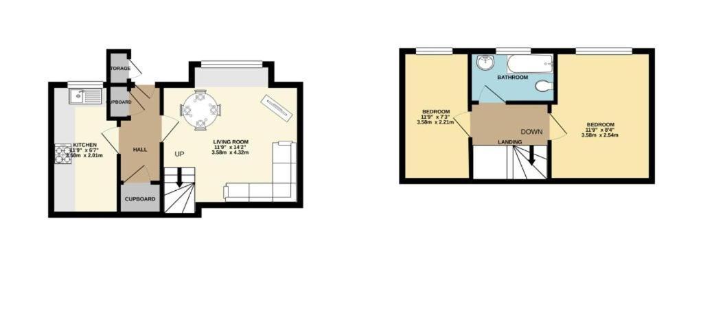 Wokingham - 2 Bed Modern House - Parking Appartement Buitenkant foto
